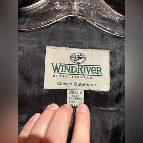 Black Leather button down oversized Shacket coat men’sXXL - Hailey Bieber inspo - Picture 3 of 10